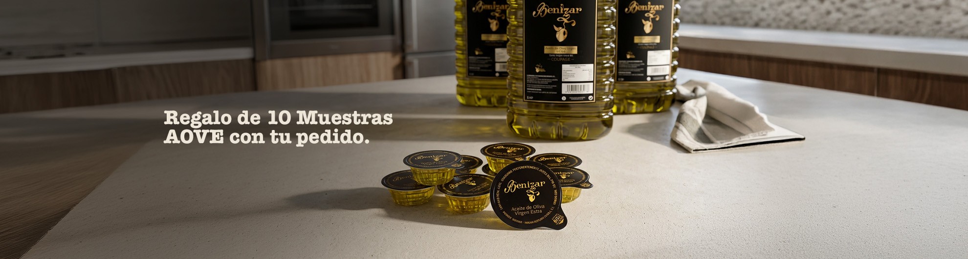 Regalo de 10 muestras AOVE con tu pedido